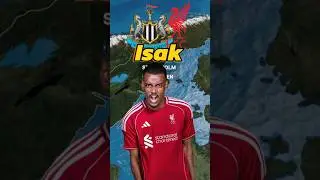 Alexander Isak Career 🇸🇪 #football #isak #liverpool #newcastle