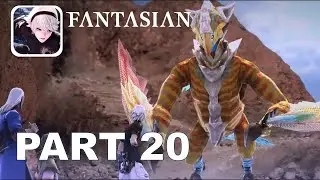 FANTASIAN Gameplay Walkthrough Part 20 - Lyranodon Boss (iOS Apple Arcade) FULL GAME