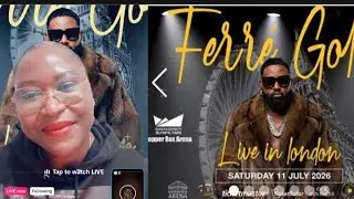 EYINDI🔴TICTOK MAMA BERNICE PRESIDENT YABA GOLOIS ATUMBI FERRE GOLA ACCOR ARENA ET COPPER BOX ARENA