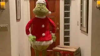 NEW FOR 2020 Gemmy Animated Lifesize Grinch (1080p)
