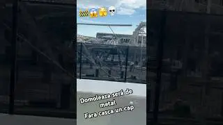 Loc de munca periculos fara casca pentru protectia munciii