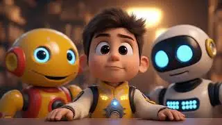 My Neighbor is a Robot: A Heartwarming Friendship Story for Kids