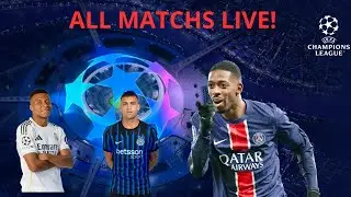 REACTION LIVE A TUTTE LE PARTITE DI CHAMPIONS 🔴