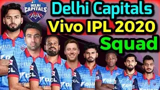 Delhi Capitals Team Sqaud IPL 2020 | IPL 2020 DC Probable Squad | IPL 2020 DC