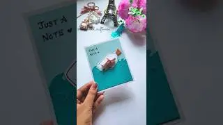 Diy cute card #youtubeshorts #tutorials #crafts #crafttutorials #reels #diytutorials #diy #handmade