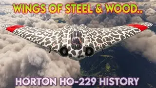 Wings of Steel and Wood - Horten Ho 229 Flying Wing Design History | 4K