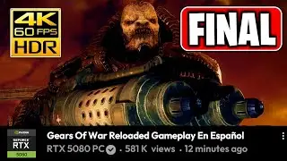 Gears Of War Reloaded - JUEGO COMPLETO - (4K 60 FPS)