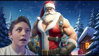 I became Santa in Fortnite