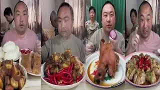 【ASMR】【MUKBANG】SPICY BRAISED PORK BELLY |  EATING SHOW |CHINESE MUKBANG |食べ |吃播 LOVE ASMR•JENNIE #21