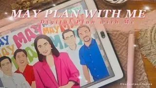 PLAN WITH ME | May 2022 Digital Bullet Journal SetUp | 2022 Presidential Elections 🤍
