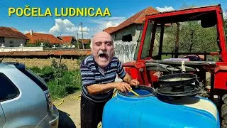 LUDNICA! POČELI RADOVI NA NJIVI! DRAGI CRNI ODLEPIO!