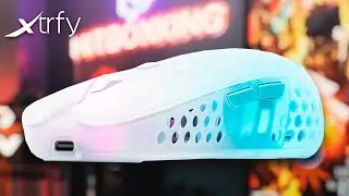 XTRFY MZ1 RGB WIRELESS WHITE Unboxing