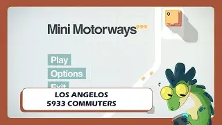 Traffic My Mortal ENEMY! | Mini Motor Ways | No Commentary | LA Classic