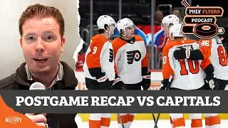 Matvei Michkov logs 2 assists, Bobby Brink best player on ice in preseason win vs Caps | PHLY Flyers