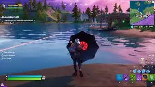 Block damage with a Kingsman ( Fortnite Challenge )