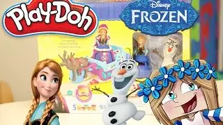 FROZEN Play Doh - Sled Adventure