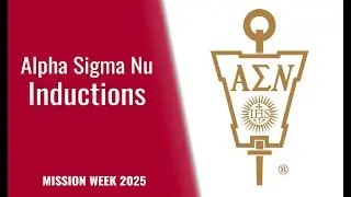 Alpha Sigma Nu Induction Ceremony & Mass 2025