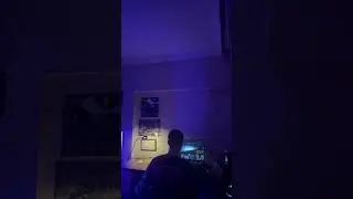 Geneva Airport Night Landing