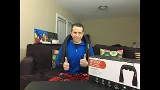 Hromec Neck and Shoulder Shiatsu Kneading Massager With Heat Review And Demo