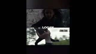 'Logan' (2017) Behind The Scene vs Actual Scene 💚