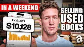 How I Made 10k PROFIT in 1 Weekend Selling Books on Amazon FBA