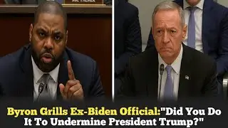 Byron Donald Grills Ex-Biden Official: Government Accountability Crisis & Union-Funded Jobs EXPOSED!