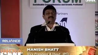 Manish Bhatt on Listing on SME Exchanges at The India SME Forum