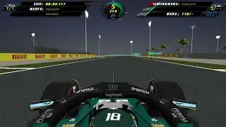 F1 Challenge VB 2023 Aston Martin Losail Onboard Lap