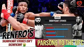 Jonny Parsons to the UFC, Solomon Renfro significant strikes didn't matter.