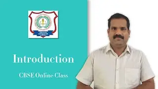 Introduction - CBSE Online Class