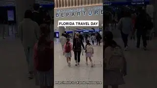 FLORIDA TRAVEL DAY | TUI Manchester to Orlando Melbourne International #travel #travelday #florida