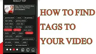 How To Find Tags To Your Youtube Video
