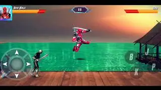 Superhero Ninja Battle: Streets Fighting Robot android games