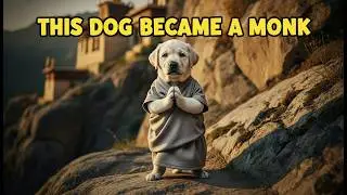 This Dog Became a Monk Because He Hated &lsquo;NO&rsquo;.