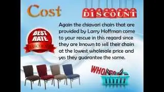 The Right Chairs for Events from Larry&rsquo;s Chiavari Chairs