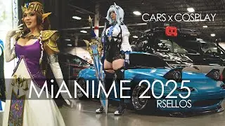 MiAnime Convention 2025 featuring Cosplay and Cars