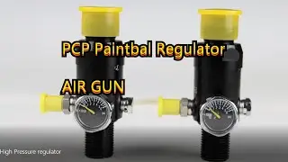 PCP High Pressure regulator for paintball