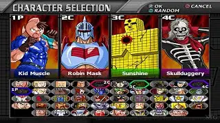 [#2] Galactic Wrestling: Featuring Ultimate Muscle - All Characters List PS2 Gameplay HD