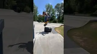 SKATEBOARDING IN BASKETBALL SHOES !!! 😵 #skateboarding #skatetrip #skatespot #skateboard #atl