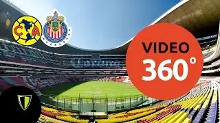 Entrando al Estadio Azteca - Video 360