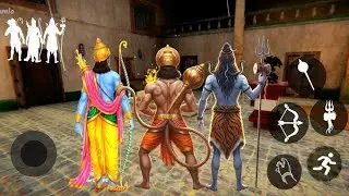 Kamala horror game aa gya hanuman siv or ram dhekte hai hota hai kya
