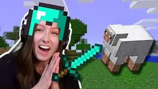Slav Girl Plays Minecraft For The First Time