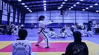 MagnumForceTKD: Miss CiCi, 2013 Gold Medalist Weapons, in Houston.