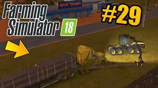 !TALANDO ÁRBOLES POR PRIMERA VEZ¡ en // Farming Simulator 18 #29