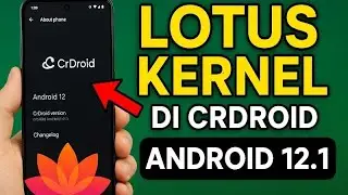 Nyoba experiment CrDroid + Lotus Kernel di Redmi 6a Cactus, hasilnya di luar nurul bre!!!
