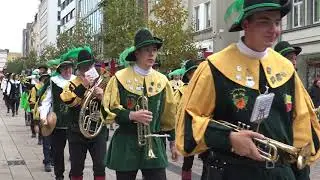 Die K&auml;mmerzeller Matte Biddel auf dem Er&ouml;ffnungsumzug des Walk of Foaset - Bahnhofstra&szlig;e Fulda