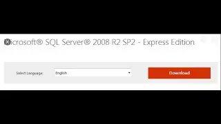 Microsoft&reg; SQL Server&reg; 2008 R2 SP2 - Express Edition