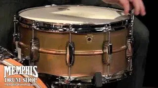 Ludwig 14 x 6.5 CopperPhonic Raw Patina Snare Drum (LC663-ZEH036048)