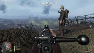 Vurdun gameplay Frontline trench warefare.