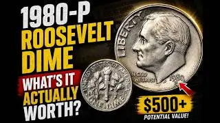 1980-P Roosevelt Dime madeni paralarında Ger&ccedil;ek Fiyat